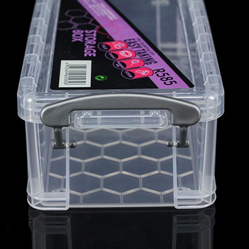 【happy one】Model Storage BoxTransparent Case Of Model Tools Wear-resistant Non-toxic ly Boxes. 