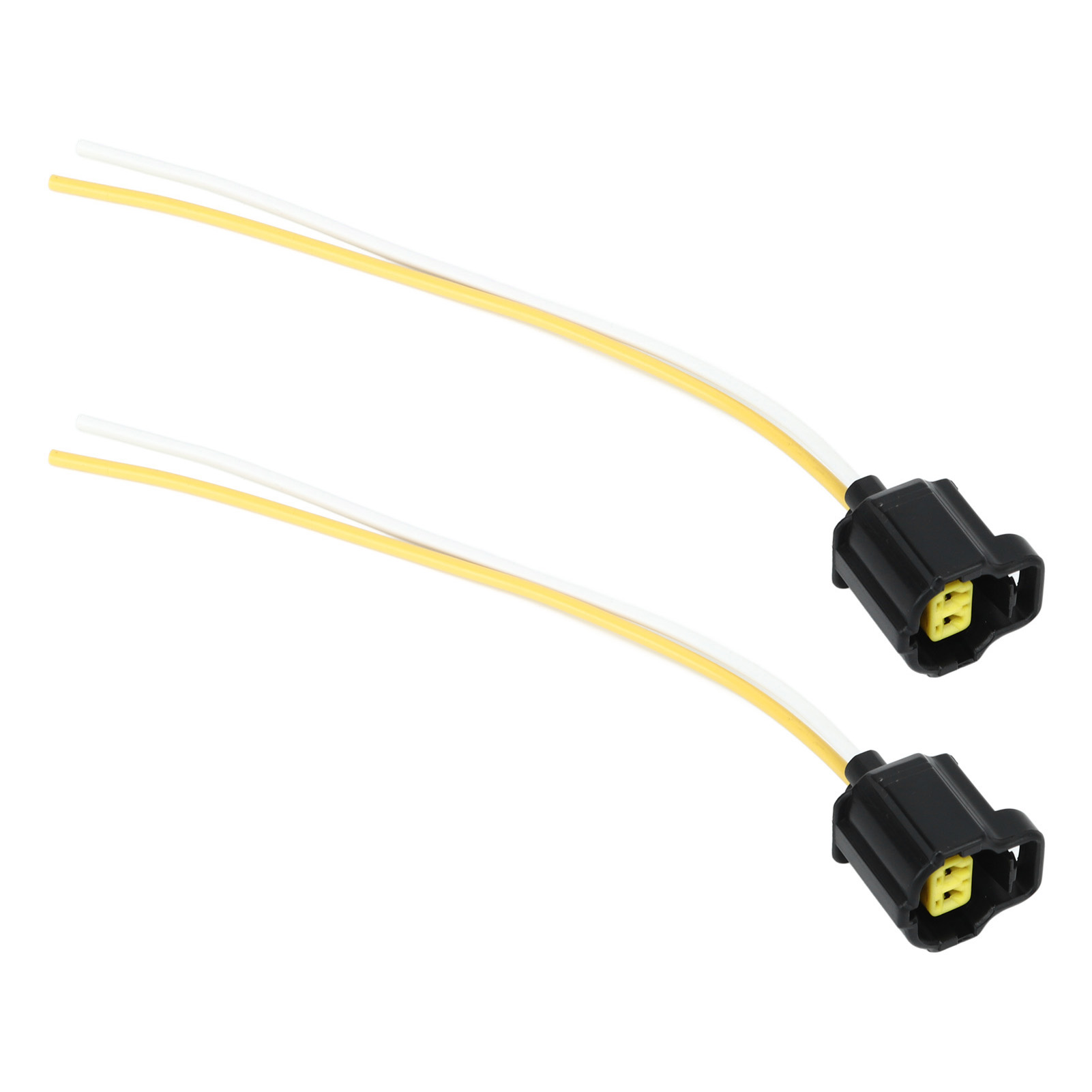 90980-10737, 2 Pcs Easy To Install Water Temp Sensor Connector Pigtail 2 Pin for Car