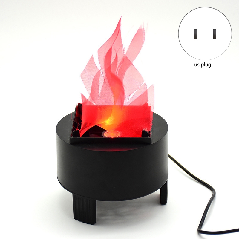 LED Fire Flame Effect Light Artificial Electric Flicker Lamp,US Plug - dj light. 