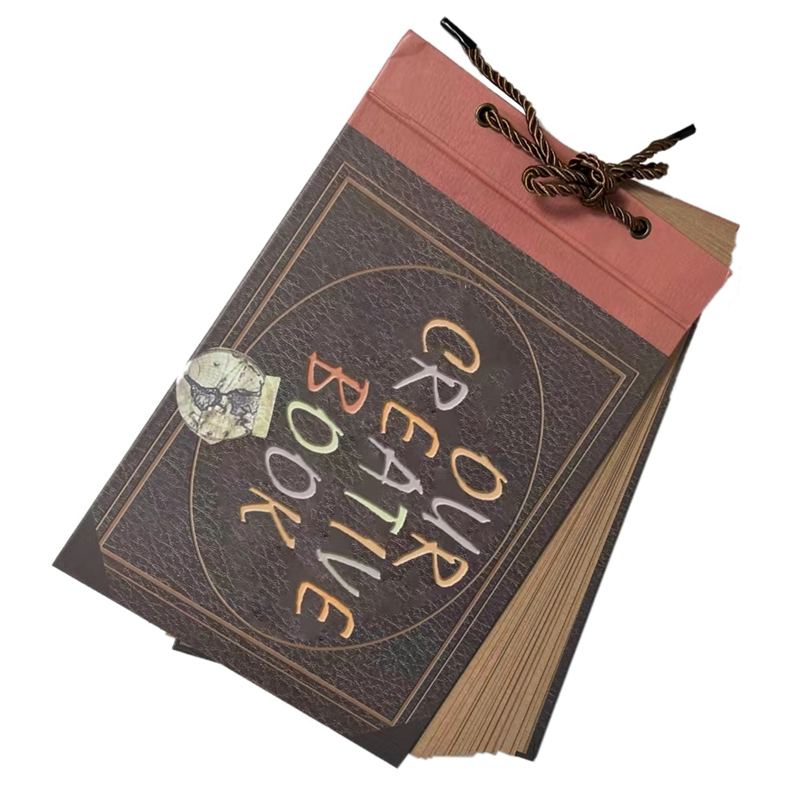 Words Cover Movie Up Travel Scrapbook - Ideal Photo Album for Weddings and Couples Travelling