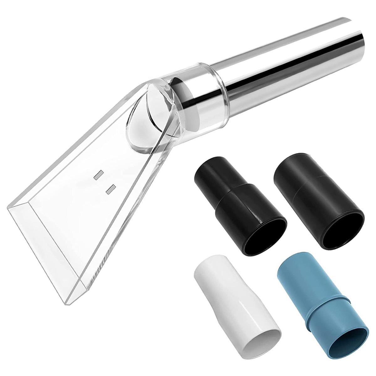 Extractor Hand Wand with Clear Head for Upy & Carpet Cleaning,Car Detailing Vacuum Wand for Portable Extractors