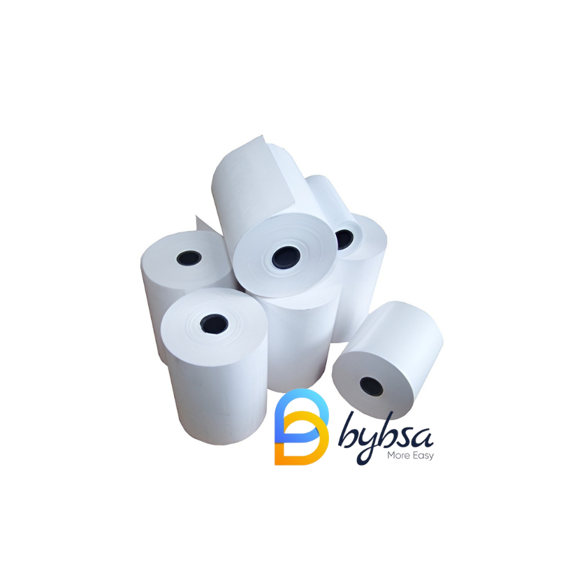 56mm x 48mm, 5 pcs Thermal POS Paper Roll | Printing Paper, Label Printer, Photo Printer and Cash Register POS Receipt Paper. 