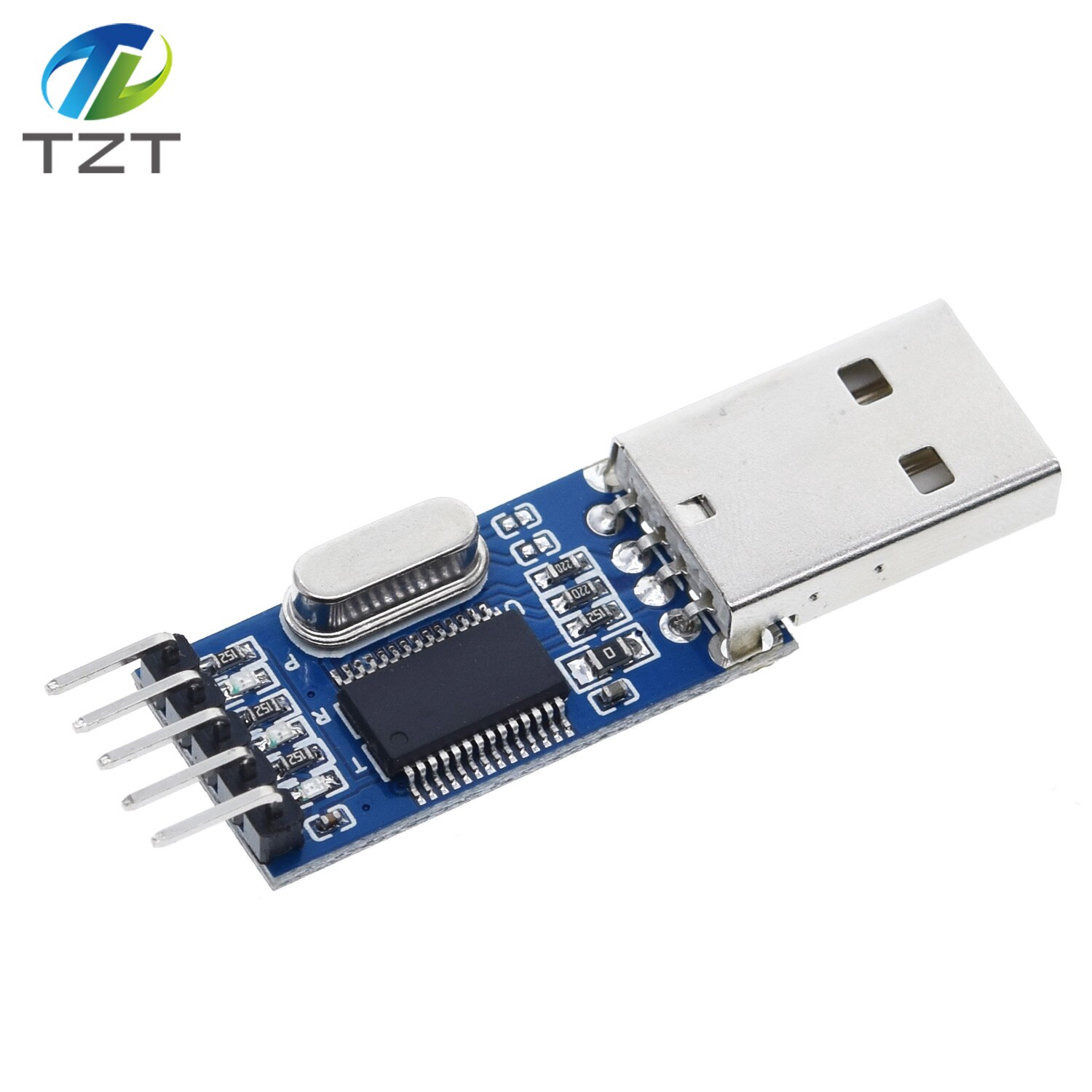 【happy one】toTTL / USB-TTL / STC microcontroller programmer / PL2303 in nine upgrades with a transparent. 