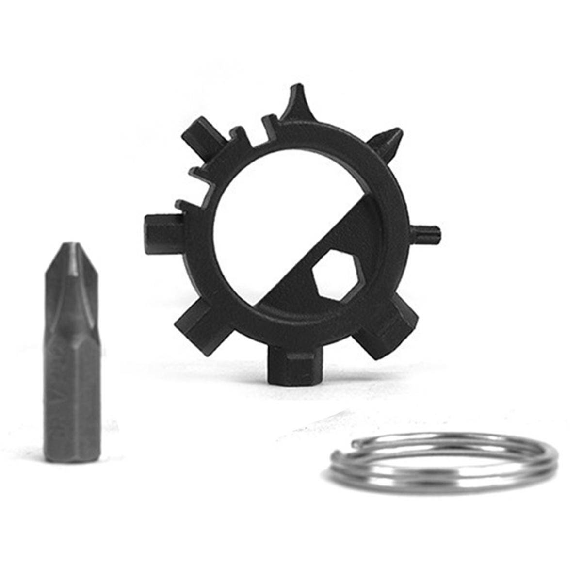 12 in 1 Multifunctional Tools Stainless Steel Bicycle Repair Tools Opener Screwdriver Portable Cycling Accessories bike tools