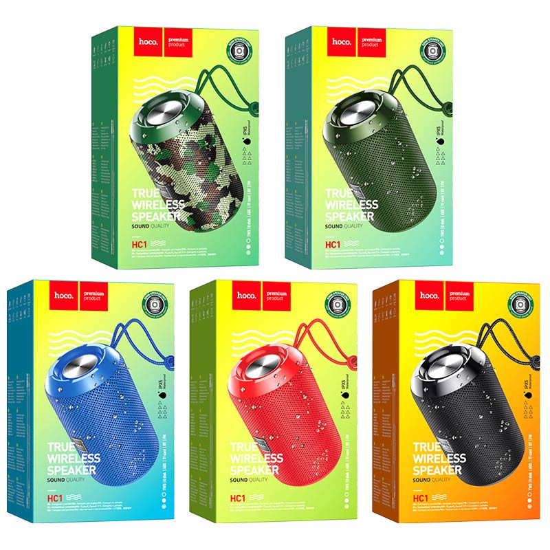 Hoco HC1 True Wireless Waterproof Bluetooth Speaker. 