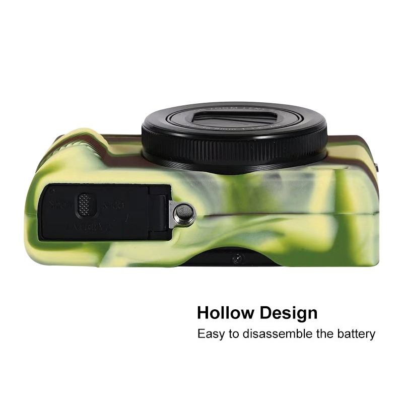 For Canon PowerShot G7 X Mark III / G7X III / G7X3 Soft Silicone Protective Case. 