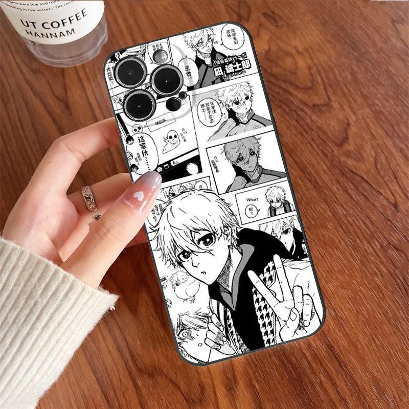 Cellphone Case For Redmi 10 5G 10C A1 4G 9 9C 9A 9T K20 K40 PRO NOTE 11E 9 POCO F2 F3 X2 Phone Casing Anime Blue Lock Isagi Yoichi Nagi Seishiro Bachira Meguru Soft Popular Silicone Cartoon Shockproof Full Protection TPU Anti-falling. 