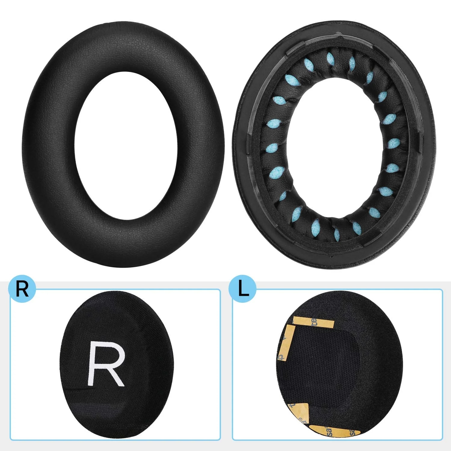 Bose NC700 Replacement Ear Pads Cushions Earpads for bose 700 Wireless Headphones Leather High-Density Noise Cancelling Foam. 