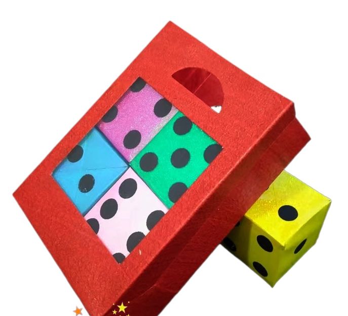 magic dice production box,magician props.. 