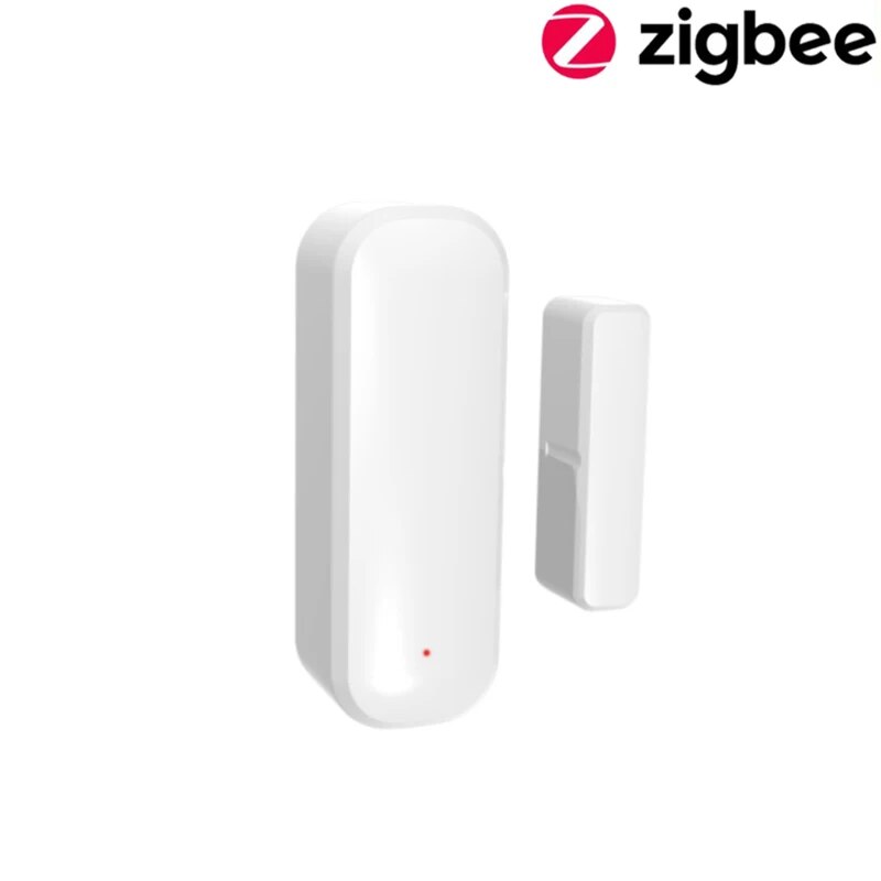 Tuya Zigbee/WiFi Magnetic Doo Window Sensor Open Closed Alarm Detector Smart Life APP Work With Alexa Google Home Need Gateway. 