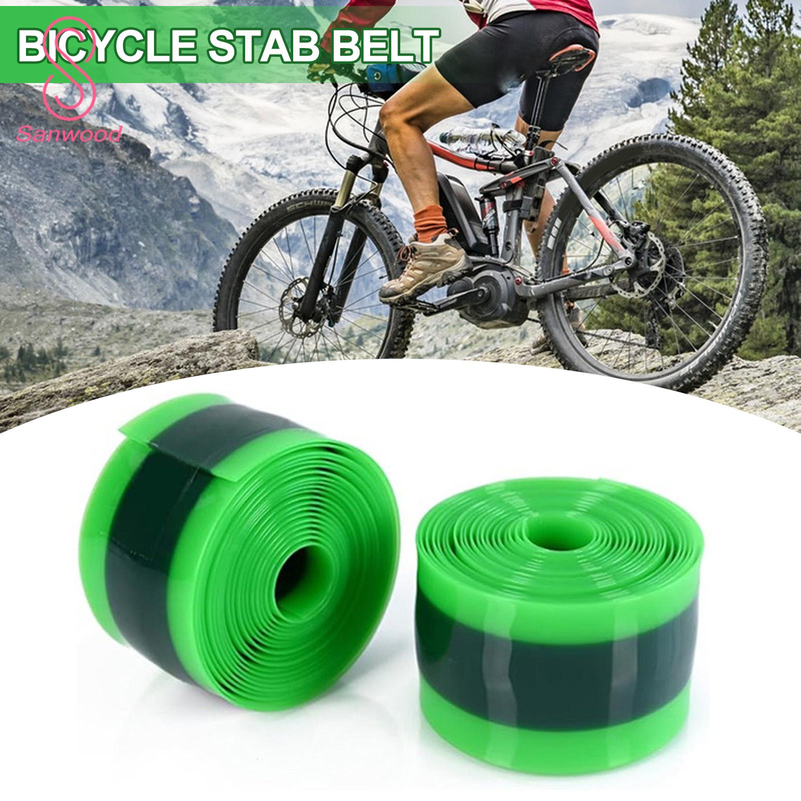 Tire Liner for Bicycles 2 Rolls Bike Tire Liner Inner Tube Guard Puncture Protector for Bicycle Easy Install Durable Accessory
