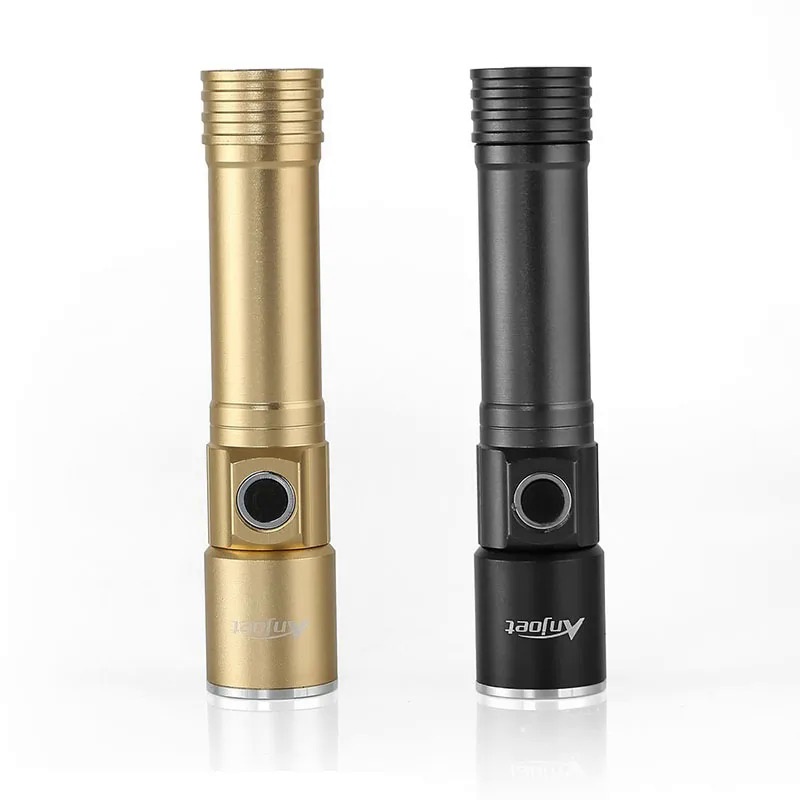 Mini Tactical Flashlight Rejected 7W CREE 1000LM Waterproof Lanterna LED 3 Modes Zoomable Torch 18650 battery Torch Lamp. 
