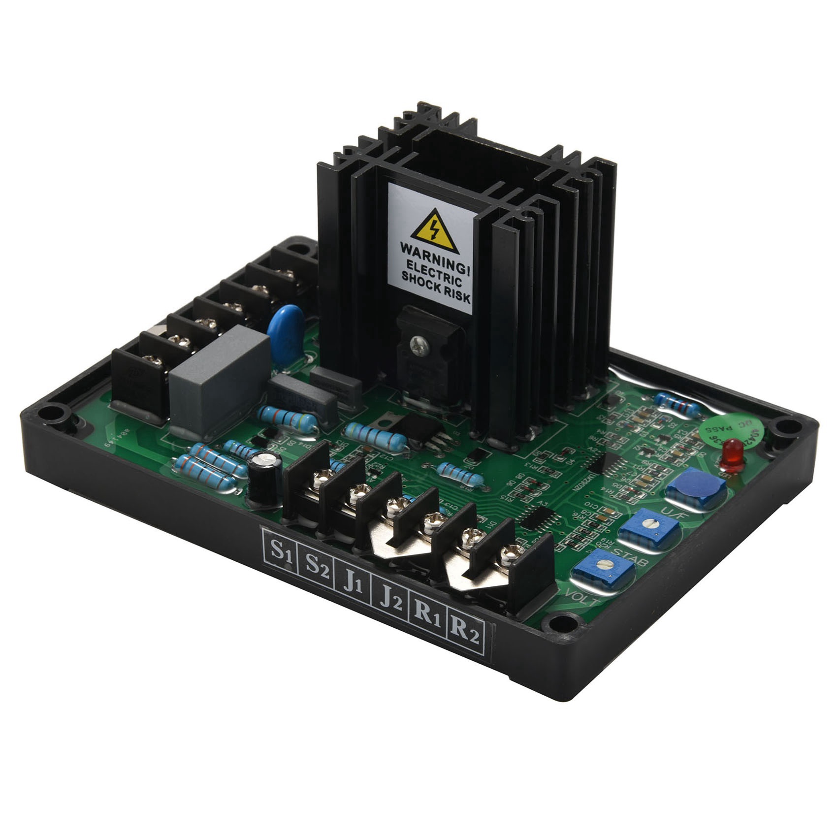 2X Avr Gavr-15A Automatic Voltage Regulator for Parbeau Generator with Manual. 