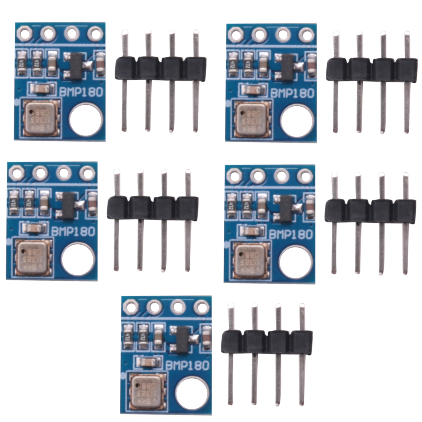 5Pcs GY-68 BMP180 Barometric Pressure Temperature Sensor Replace BMP085. 