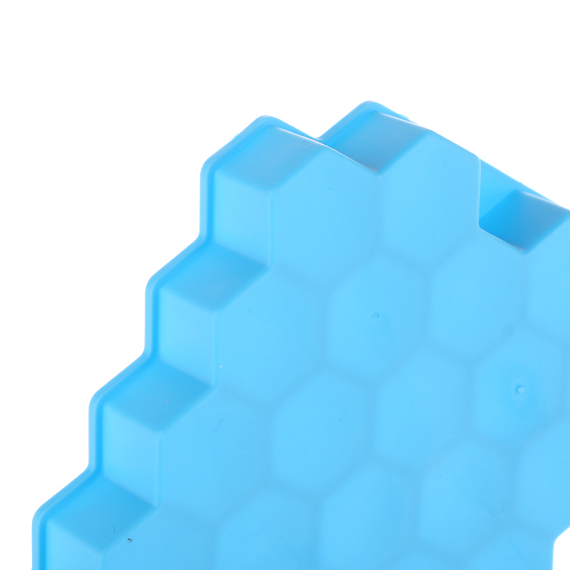 37 Grid Honeycomb Silicone Ice Cube Mold With Lids Large-capacity Ice Tray Mold Reusable Food Grade Ice Maker Mould Bayline. 