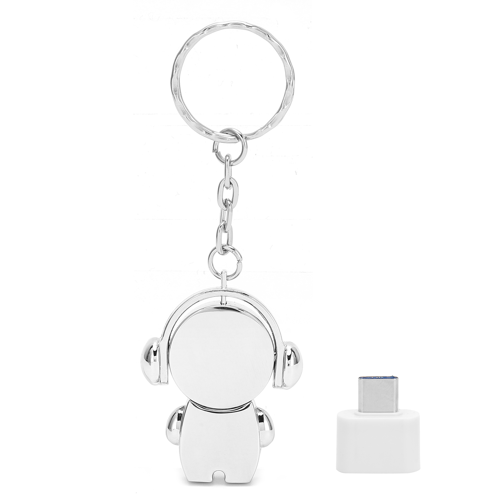 【FUPANG】USB USB2.0 External Storage Memory Stick Laptop Cartoon Moolight Keychain for Backup Files Videos-. 