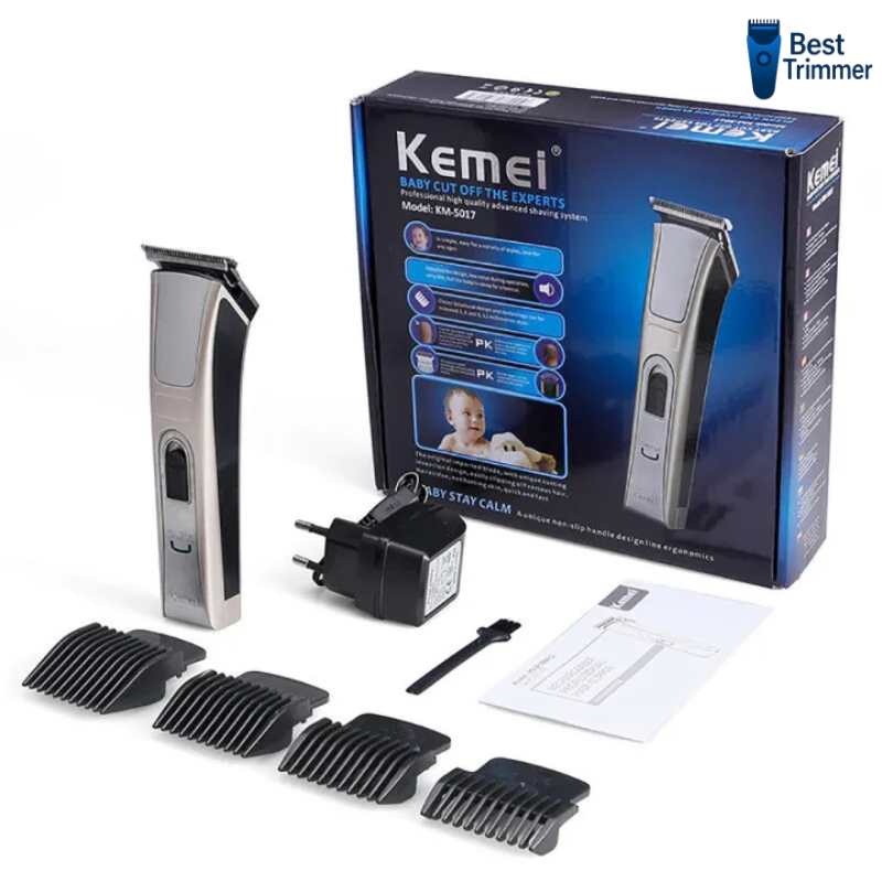Kemei Km 5017 Rechargeable Hair And Beard Clipper Trimor For Men. 