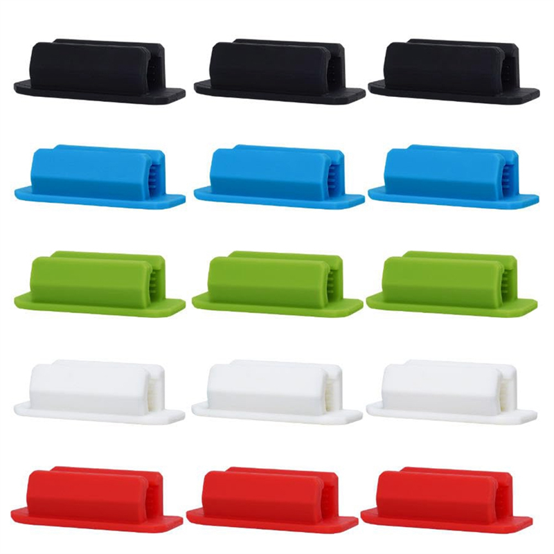 15Pcs Adhesive Silicone Pen Holder for Desk, Pencil Holder, Marker Holder,Pen Holder Set Teacher Supplies Easy Install Easy to Use