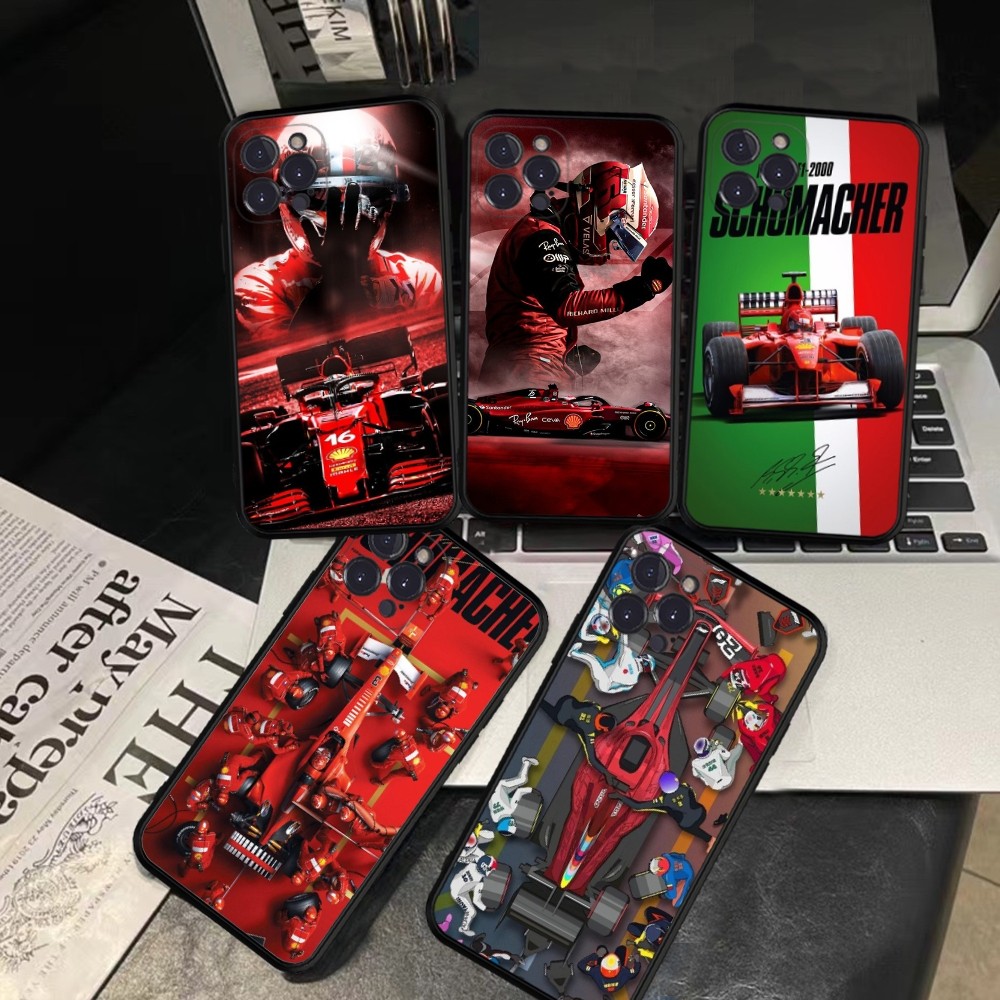 Formula 1 Racing F1 Phone Case Silicone Soft for iphone 15 14 13 12 11 Pro Mini XS MAX 8 7 6 Plus X XS XR Cover