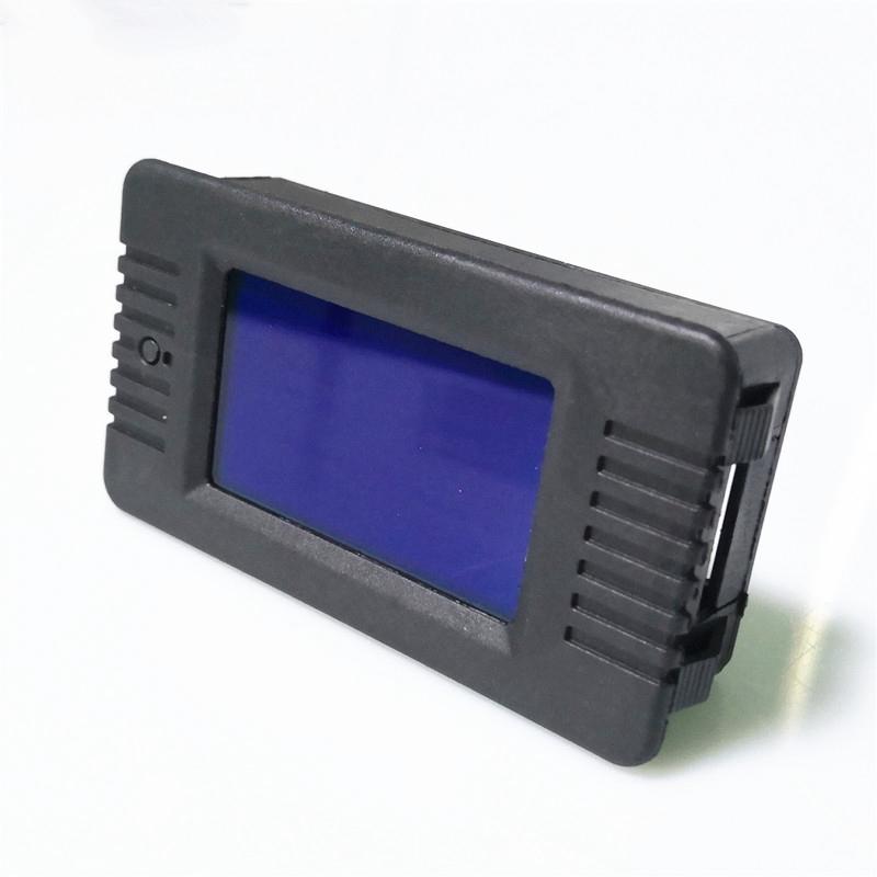 Newest 6In1 220V 100A Single Phase Digital Panel Ampermeter Volt Watt Kwh Power Factor Meter With Split Ct. 