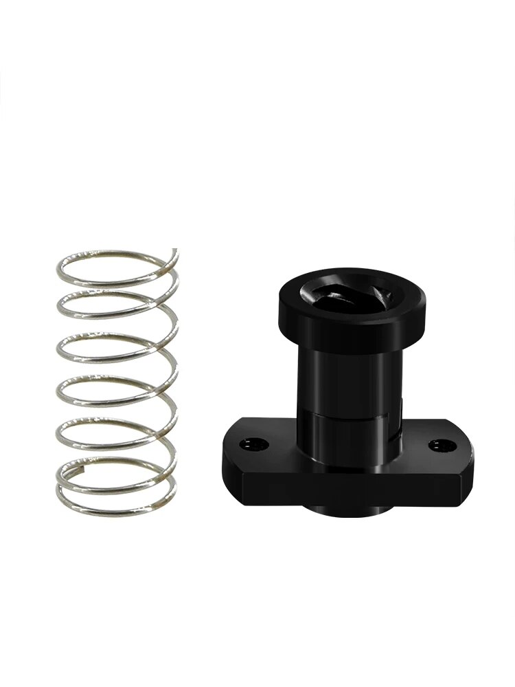3D Printer Z Axis Trapezoid Motor Screw Nuts T8 Nut POM Nut Lead 8mm Pitch 2mm For Creality CR10 CR-10S Ender-3 Lead Screw. 