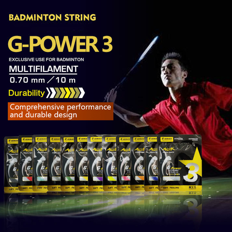 AIFFA ALLPHA GP3 Amateur Badminton Racket String Export Standard Badminton String Feather Feather Racket String. 