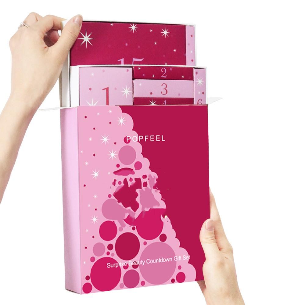 Cosmetic Brush Makeup Advent Calendar 2024 Good Quality Lipstick Powder Blusher Beauty Advent Calendar 2024 Eye Shadow 24. 