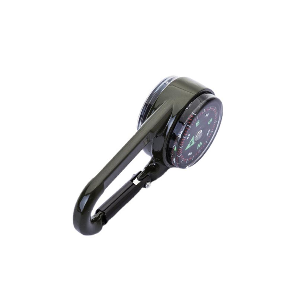 3 In 1 Guiding Thermometer Keyring Keychains Mini Compass   Clip 3 In 1 Guiding Thermometer Keyring Keychains Outdoor Hiking Camping Climbing Travelling Mountaineering Buckle Multi Functional Mountaineering Buckle. 
