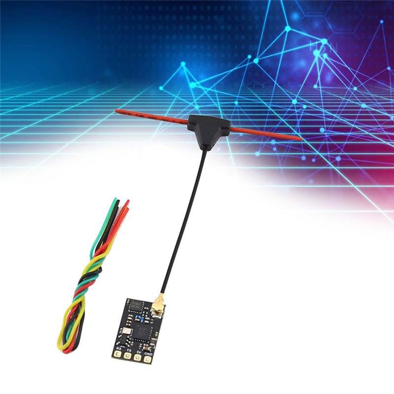 FPV ELRS Receiver 2.4GHZ Open Source RC Model Long Range Nano 2400RX Fixed Wing Long Range Aircraft Reception, Easy to Use Fine Workmanship. 