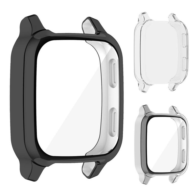 Protection Case For Garmin Venu SQ Smart Watch Plating TPU Soft Cover Full Screen Protector Shell For Garmin Venu Sq 2 Case. 