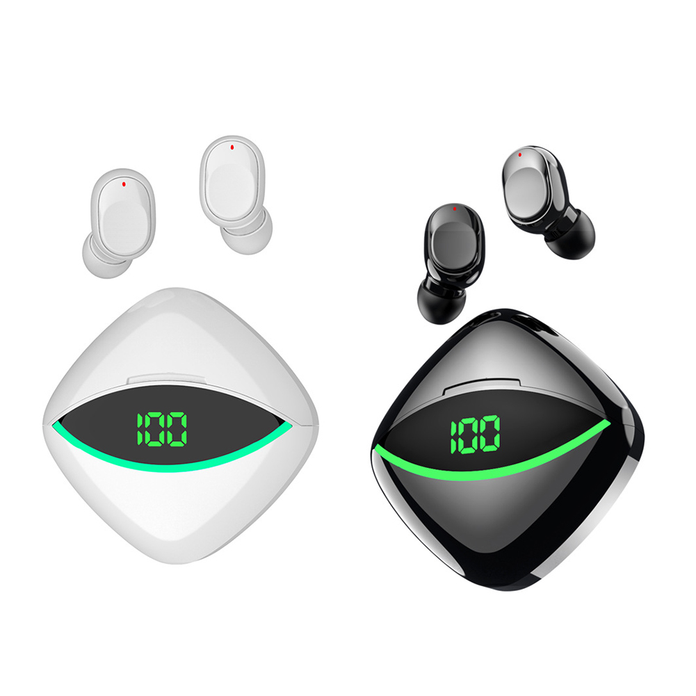 Y-ONE Wireless Earbuds In-Ear Clear Calling Earphones With Power Display Charging Case For Phone Computer Laptop. 