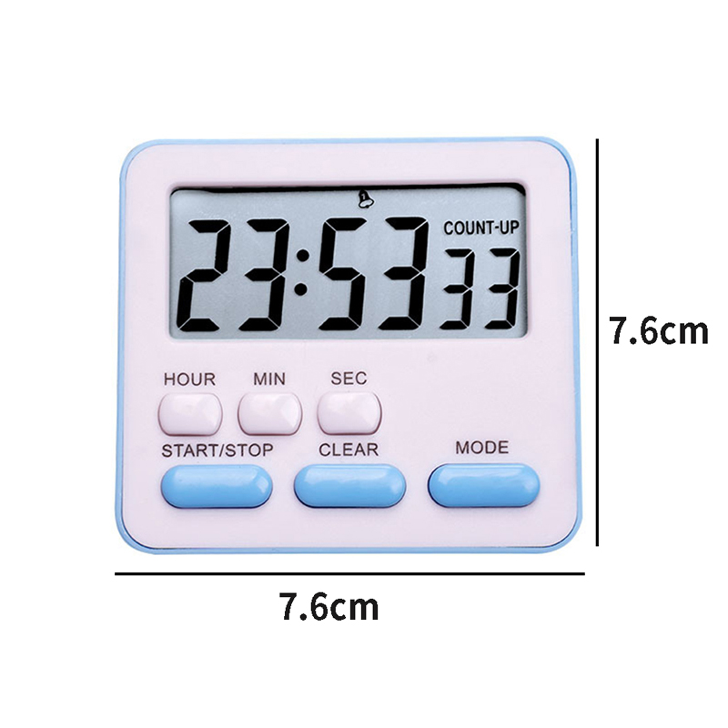 Digital Display Cooking Alarm Clock Kitchen Timer Sleep Stopwatch Clock House SEVICH. 
