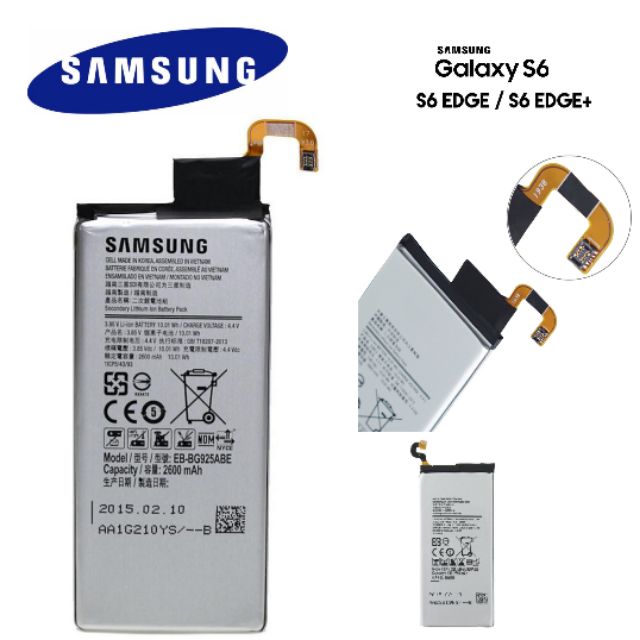 Mobile Battery for Samsung Galaxy S6 Edge,EB BG928ABE Replacement Battery. 