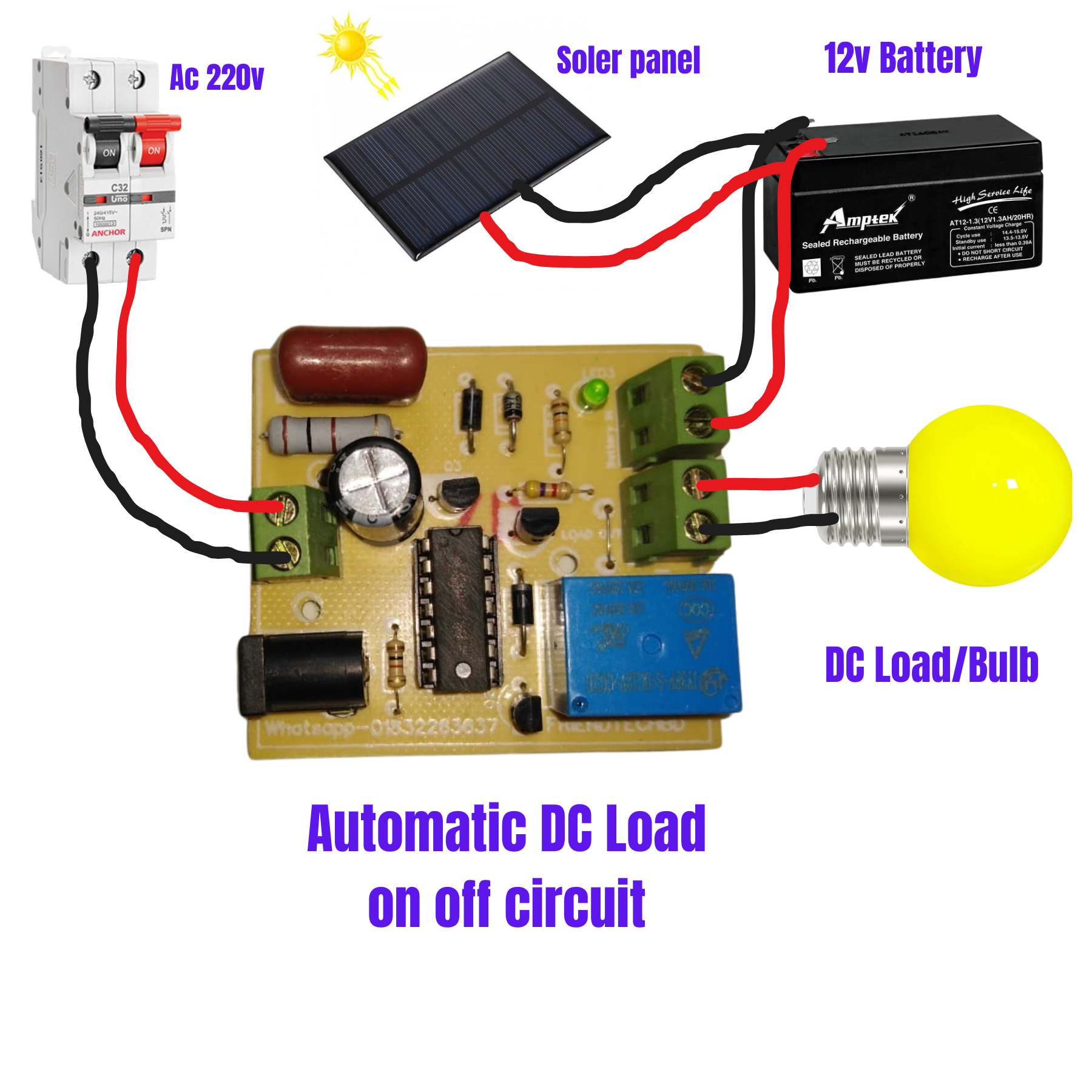 Get the Best Automatic Changeover Switch | AC DC Line Changer & AC to AC Converter | 220V Changeover Switch for DC Load | AC DC Changeover Circuit & Automatic Switch Module at Daraz. 