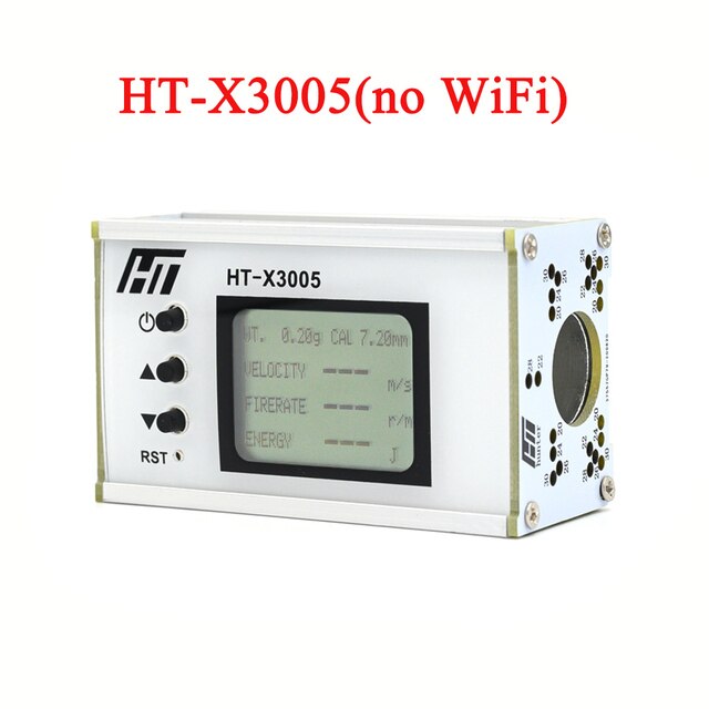 1-999m/s Speed Meter for Speed Meter Ball Velocity Energy Measurement Chronograph Bullet Speed Tester HT-X3006. 