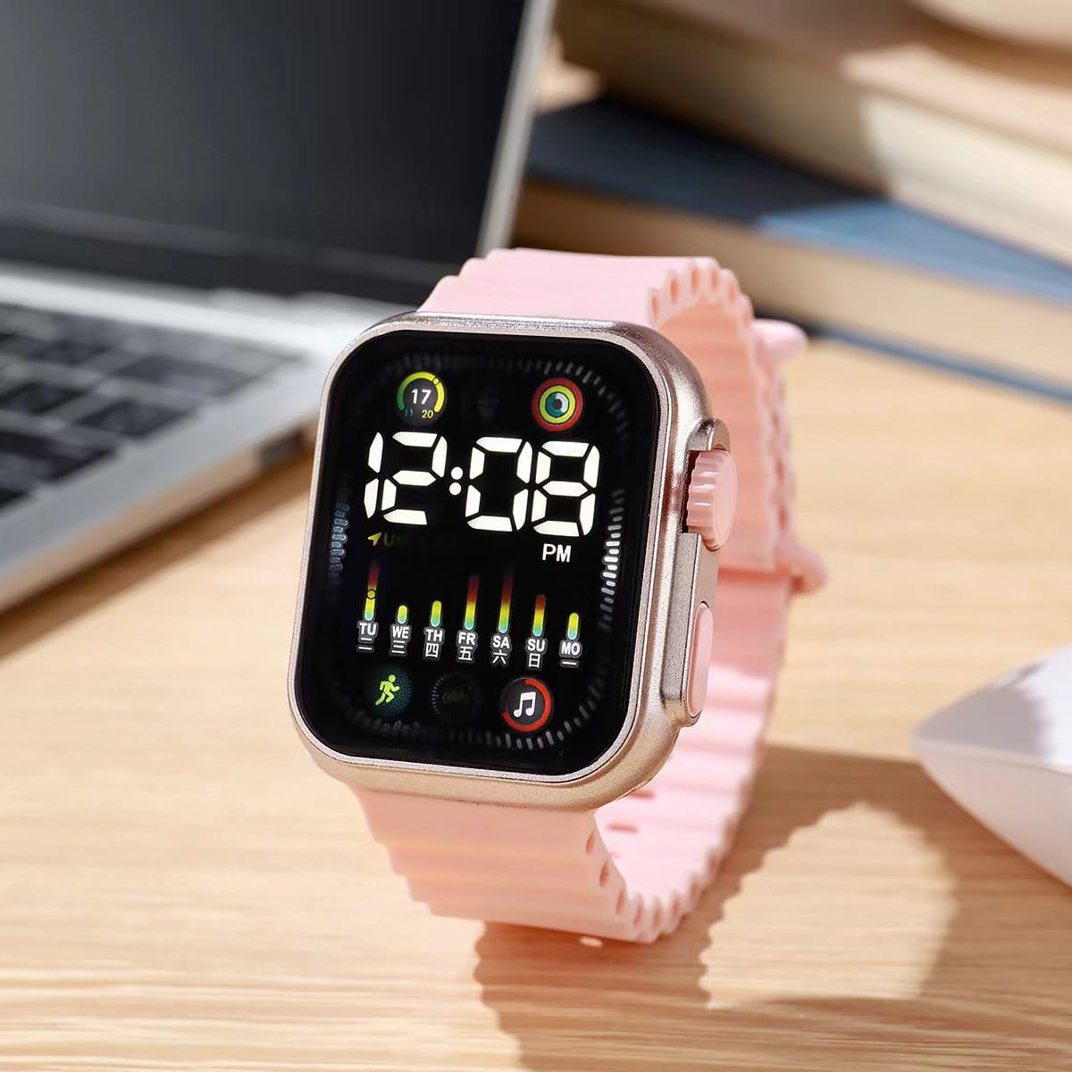 Simple Non-smart Electronic Watch For Students' Exams. 