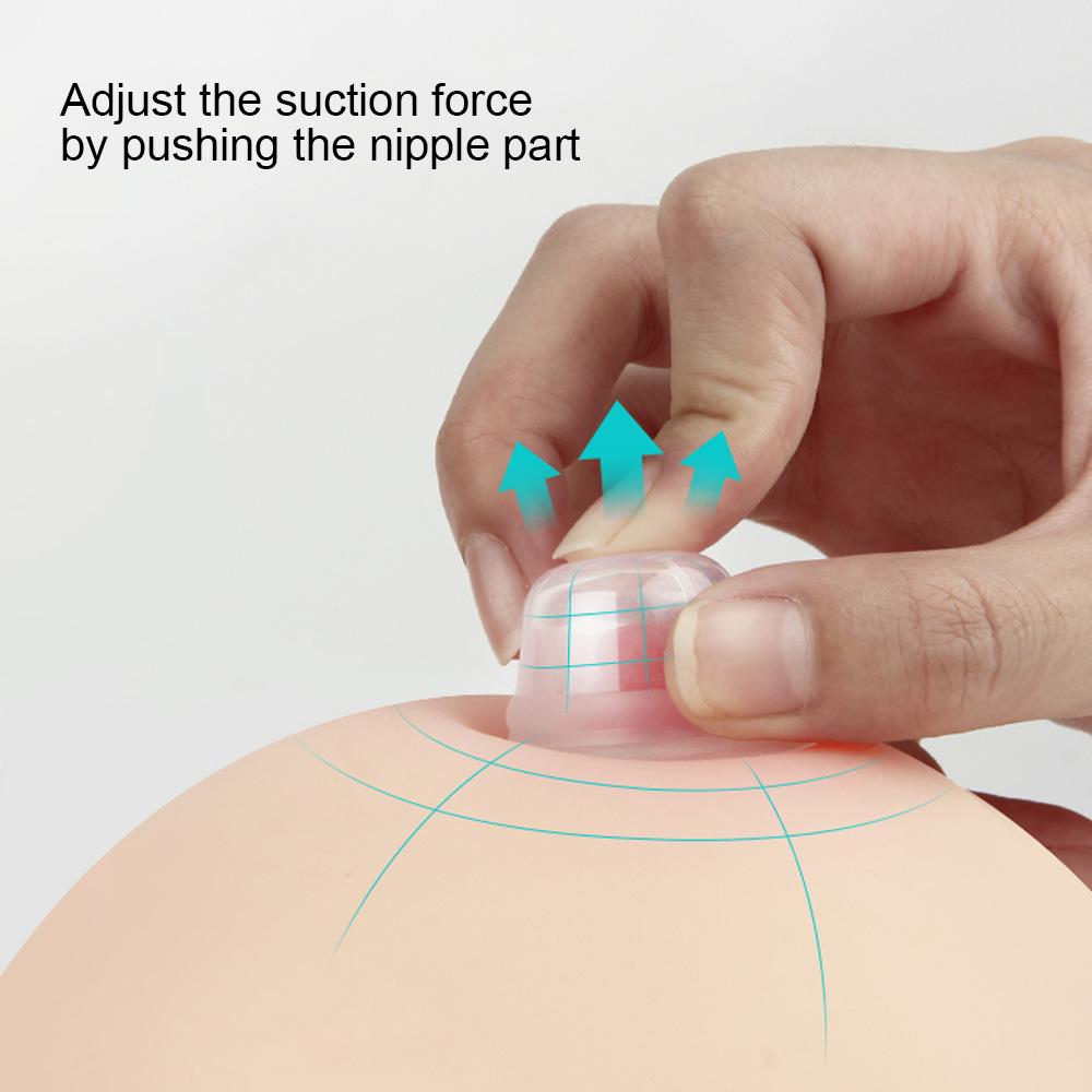 （NEW）NEW 1 Pair/Set Silicone Niple Corrector Nip Ple Pullers For Flat Inverted Nip Please Breastfeeding Aid. 