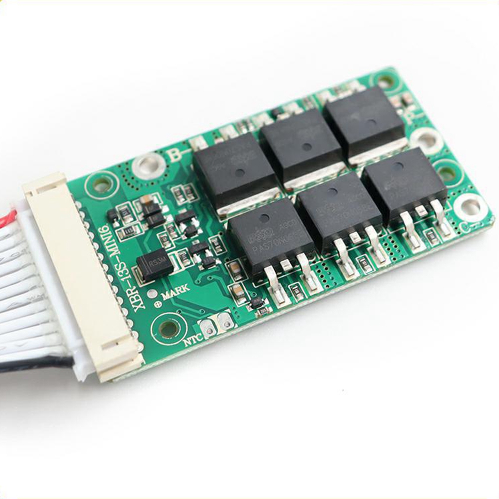 BMS 13S 48V Li-Ion Lithium 18650 Battery Pack Balancer Charge Board Equalizer Common/Separate Port for Escooter(20A). 