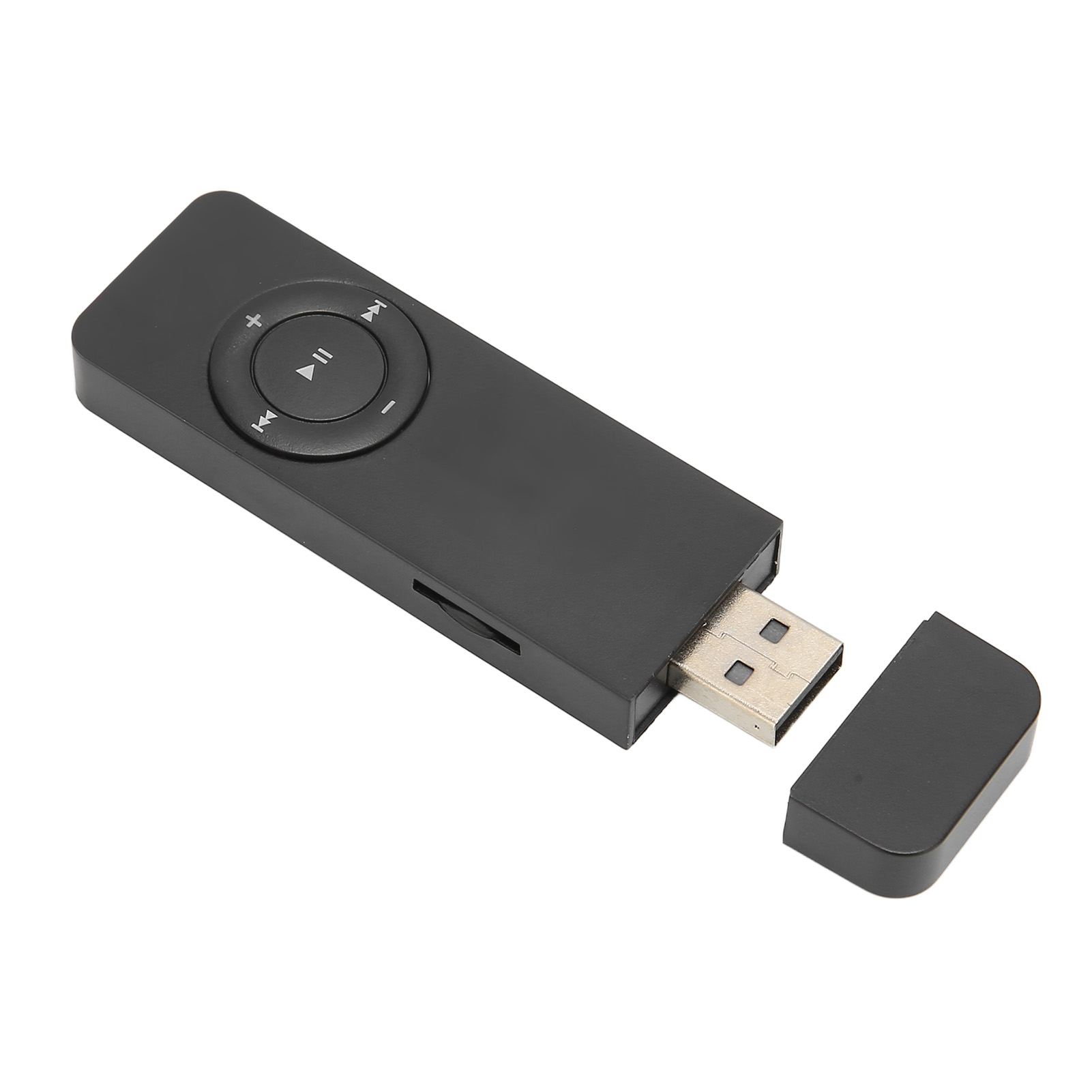 MP3 Player Lossless Sound Support Up to 64GB Mini Music Player for Students Running Travel Black