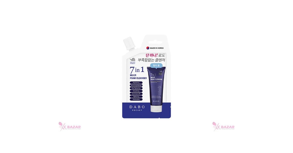 Dabo 7 In 1 Multi Foam Cleanser 20 ml. 