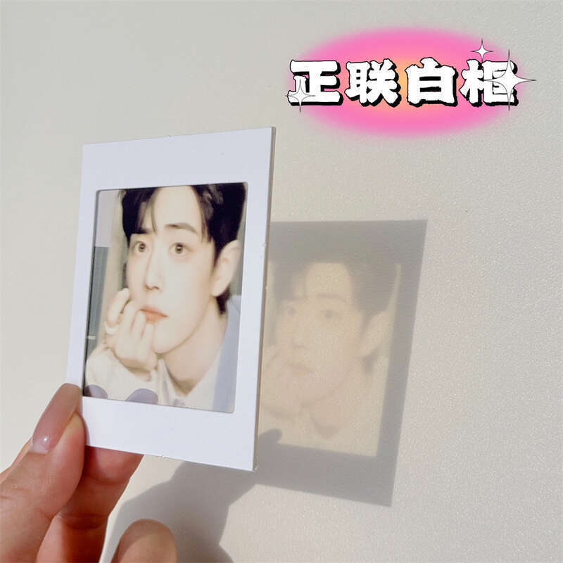 Same Instagram high transparency reversal film paper Polaroid transparent card travel photo check-in gift. 