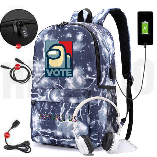video game backpack