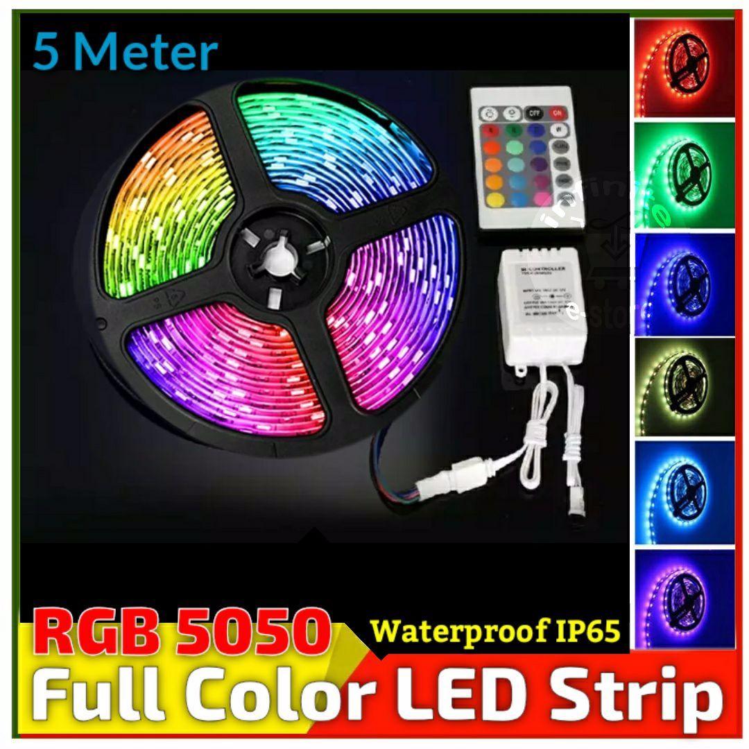 RGB Full Color Led Strip Light SMD3535 LED DC12V 16 Color SMD5050 60Leds/M Flexible Lighting Ribbon Tape