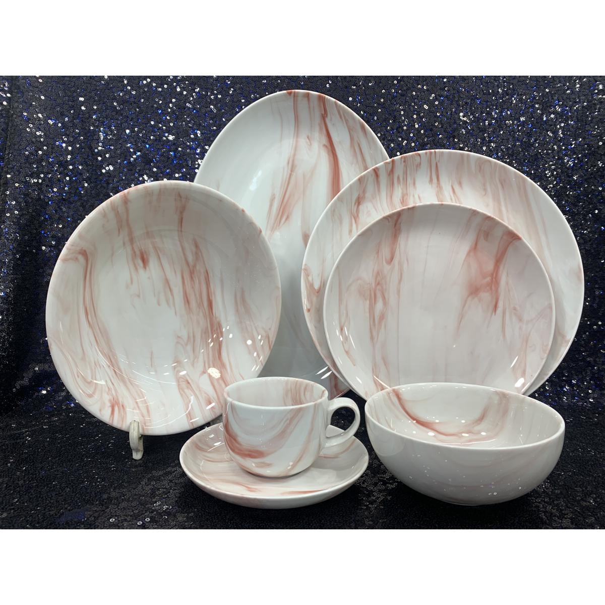 Marble on sale dinner plates