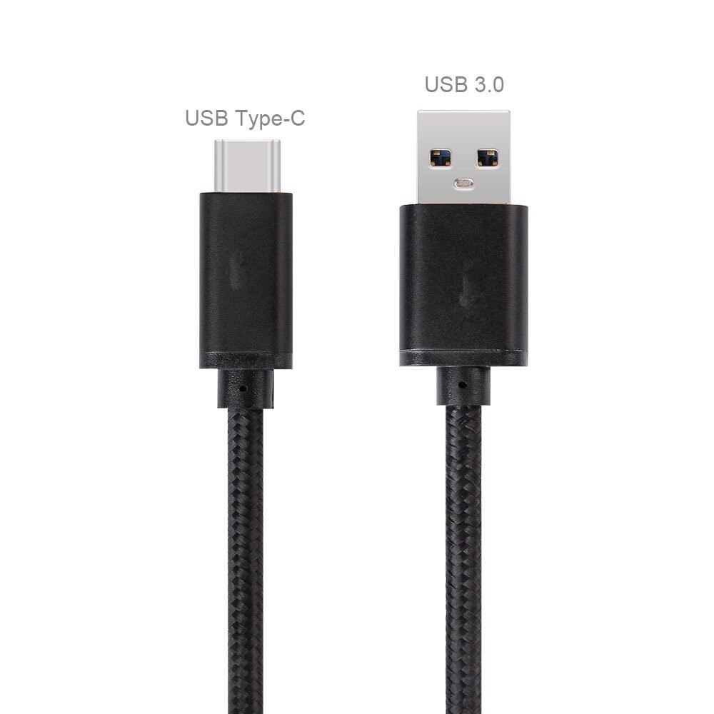 【happy one】Nylon USB Type C USB type-c USBs Faster Charging for Huawei p10 Samsung Galaxy A6 2021 SM-A600F A6 Plus SM-A605G. 