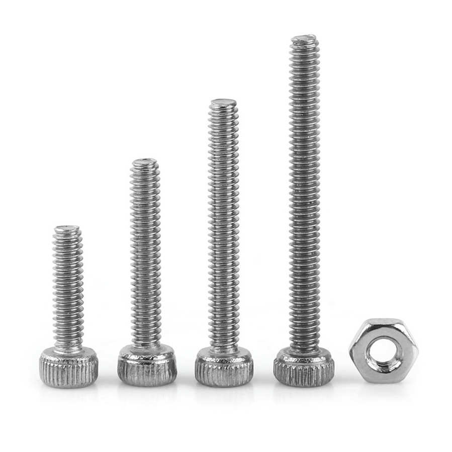 480pcs M2 M3 M4 Metric Hex Socket Head Cap Screw Bolts Nuts Assorted Box Kit Set. 