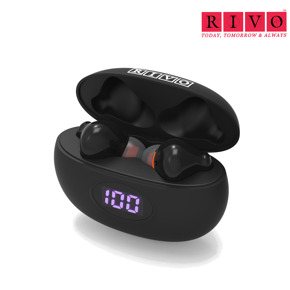 Rivo FB-22 Flybird Bluetooth Earbuds True Wireless Bluetooth5.2 In-ear earbuds With Warranty. 