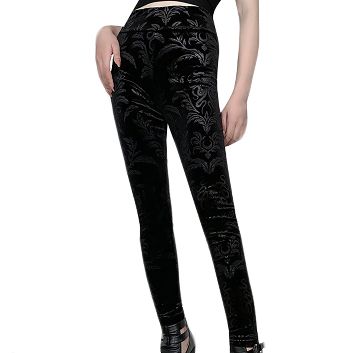Melody wear leather leggings anti cellulite femme aesthetic pants