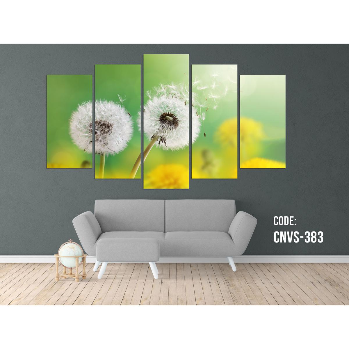 CNVS-383 60″ inch x 36″ inch  Dandelion Flower Wall Canvas Art Prints