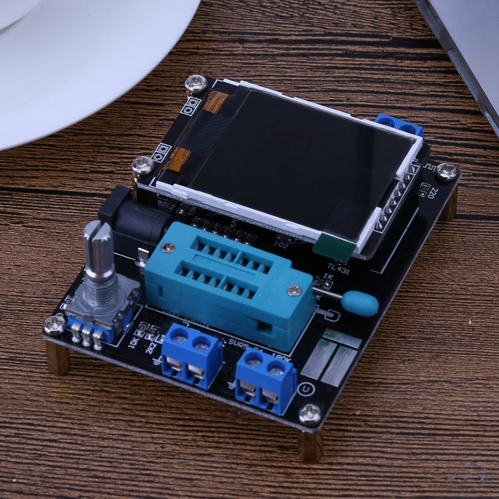 GM328A Transistor Tester Diode Capacitance ESR Voltage Frequency Meter Wave. 
